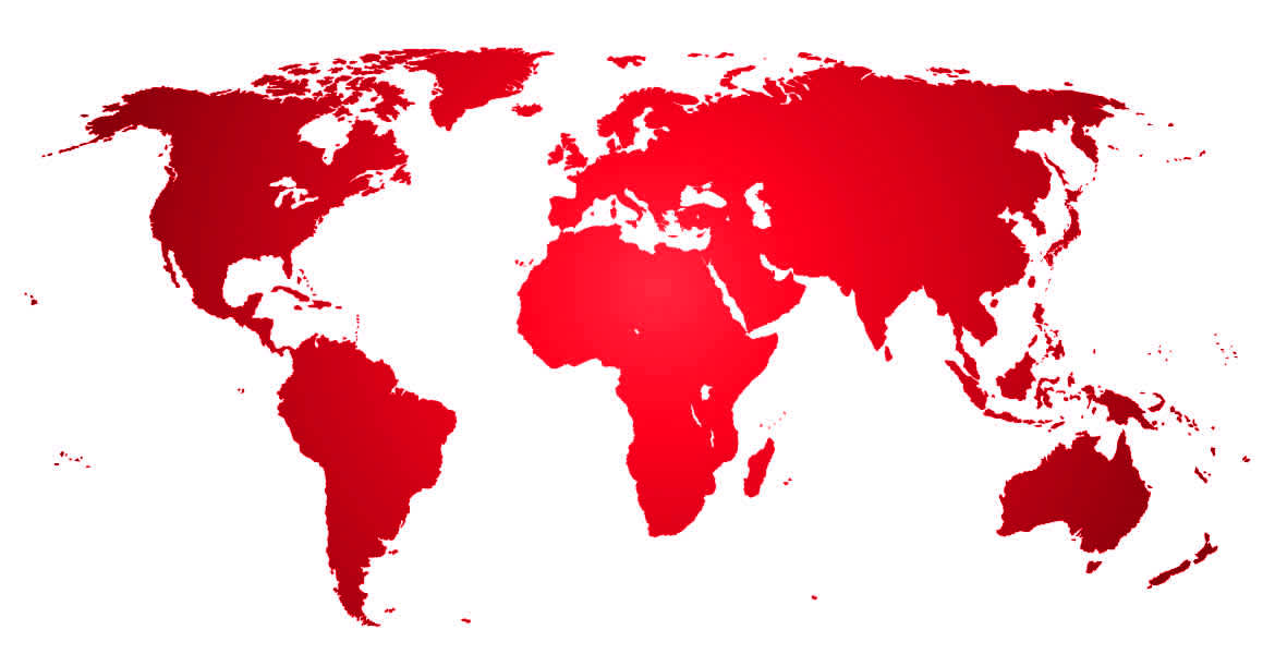 region selector world map
